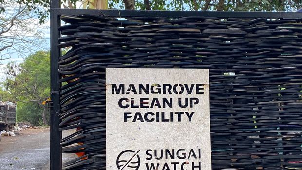 Pesanggaran Mangrove Cleanup — verified Life Below Water impact listing by Yayasan Sungai Watch, Denpasar, ID